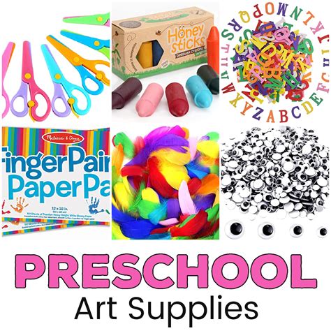 Best Preschool Craft Supplies at Matilda Howard blog