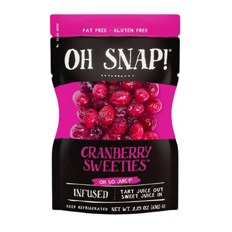 Amazon.com: OH SNAP! | Cranberry Sweeties | Cranberries Infused With a ...