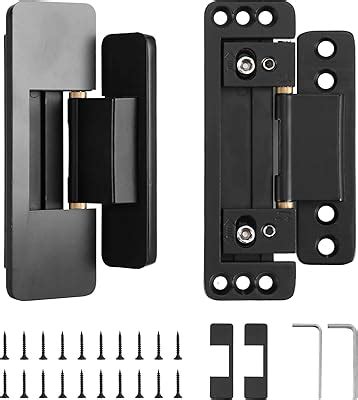 HBL' HBL' 2 Pack Hidden Door Hinges, Ultra-Thin India | Ubuy