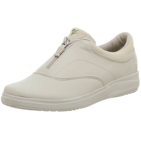 Buy Grasshoppers Women's Stretch Plus Zip Up,Stone,11 WW at Amazon.in
