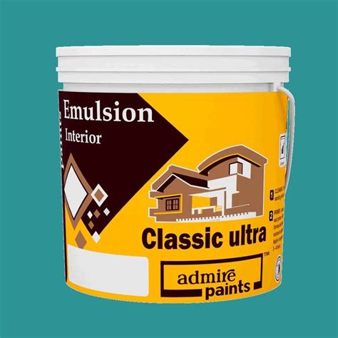 Admire Paints Classic Ultra Interior Deep Teal Emulsion Wall Paint ...