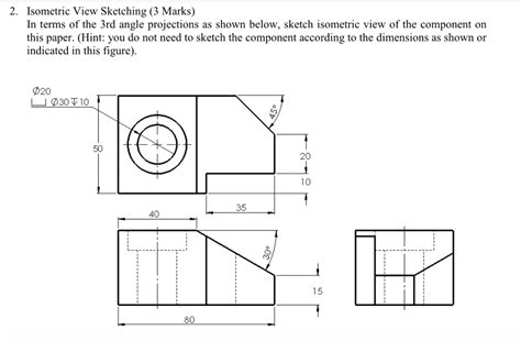 3rd Angle Orthographic Projection