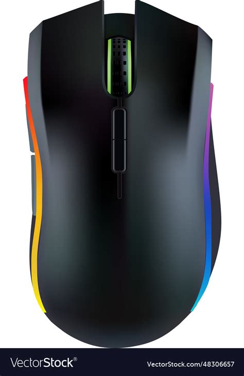 Rgb mouse Royalty Free Vector Image - VectorStock