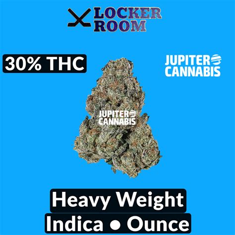 Locker Room Heavy Weight Indica Ounce | Jupiter Cannabis Winnipeg