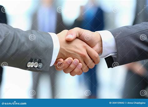 Professional Handshake between Two Businessmen Sealing a Deal Stock ...