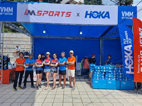 Gian hàng Imsports x Hoka tại giải VMM 2023