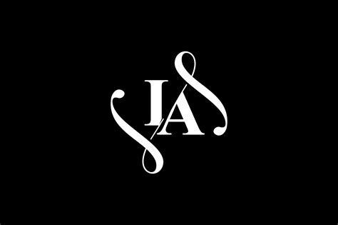 IA letter logo creative design with vector graphic 9357956 Vector Art ...