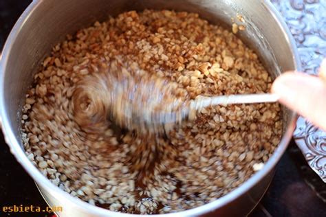 Guirlache de nueces - Recetas de Esbieta