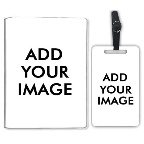 CUSTOM PASSPORT COVER LUGGAGE TAG COMBO – Nutcase