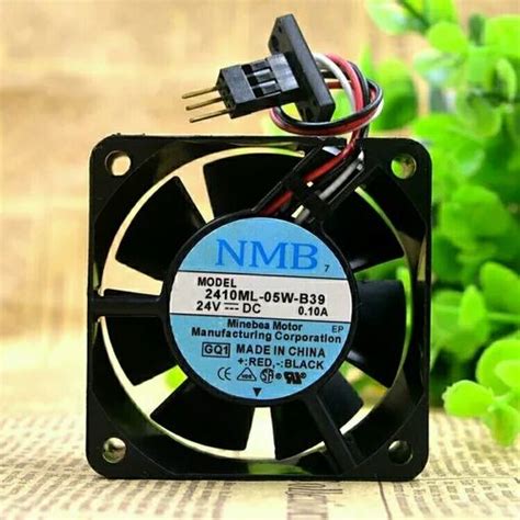 NMB Cooling Fan - NMB Cooling Fan 2410ML-05W-B29 6025 6CM 24V 0.09A 3 ...