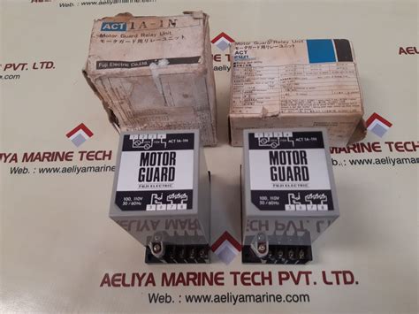 Fuji Electric Act 1A-1N Motor Guard Relay Unit Ac 100/110V 50/60Hz ...