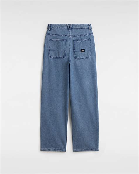 Curbside denim Trousers in Blue| Vans UK