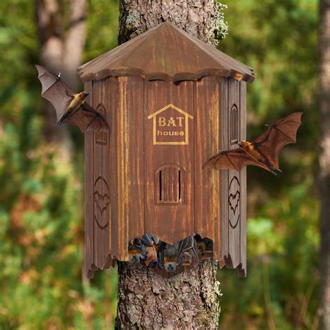 Rustic Bat House Designs Bat House W/Canadian Flag – P&S Country