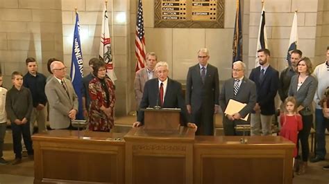 St. Paul farmer sworn in as District 41 senator fred meyer governor jim ...