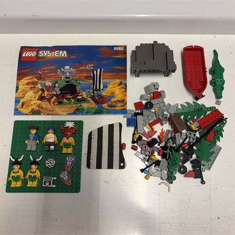 LEGO 6262 - King Kahuka's Throne - in ITALIA Pirati Pirates COMPLETO ...