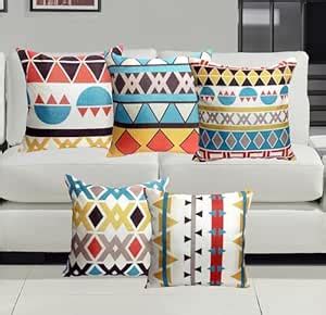 Buy Home9ine Premium Jute Digital Printed Small Size Cushion Pillow ...