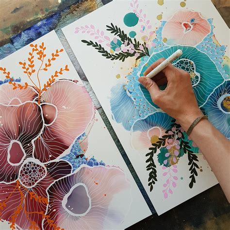 Alcohol art – Artofit