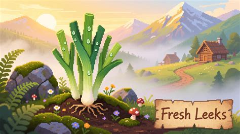 Stardew Valley Leek: Foraging Guide & When to Use Them