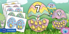 Spring Showers Alphabet Matching Game for Spring Activities