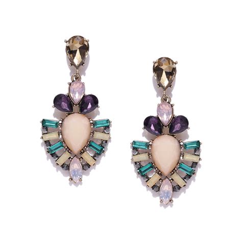 Buy Toniq Doris Multicolor Drop Earrings Online
