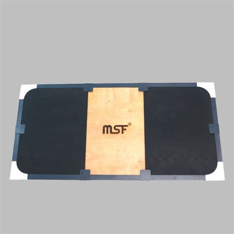 Dead Lift Platform with Center Wooden Platform — MSFFIT