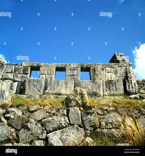 Machu Picchu - built c.1450 Stock Photo - Alamy