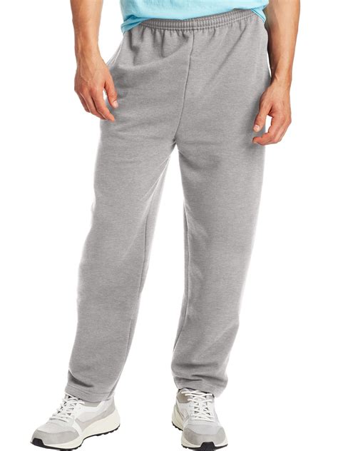 Hanes Men's & Big EcoSmart Low-Pill Fleece Sweatpants, Sizes S-3XL with ...