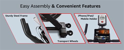 PowerMax Fitness BS-125 Spin Exercise Bike For Home Use,16Mm 6Kg ...