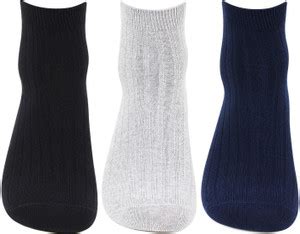 HUSH PUPPIES Fashion/ Casual/ Bold Ankle Length Socks for Men Self ...
