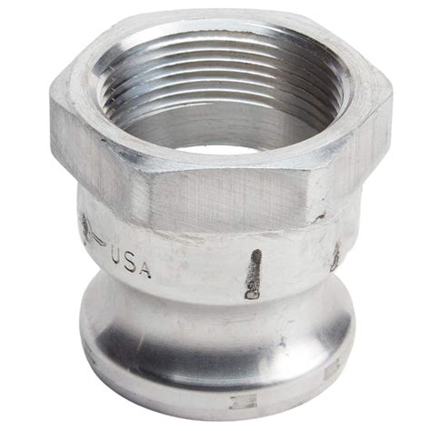 Buy 1 1/2 x 1 1/2 Aluminum Camlock Fitting - Hose Coupler - Type A Male ...