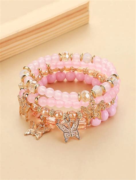 Bohemian Butterfly Crystal Multilayer Beaded Tassel Fashion Teens ...