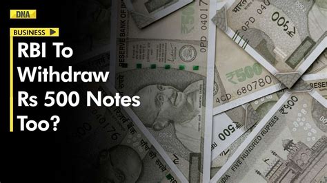 Is RBI Planning to Withdraw Rs 500 Notes and Bring Back Rs 1000 Notes ...