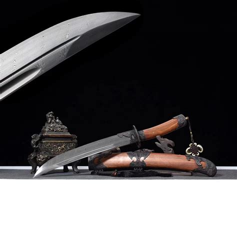 Japanese Katana Short Samurai Sword Quan Tang Damascus Steel - Etsy