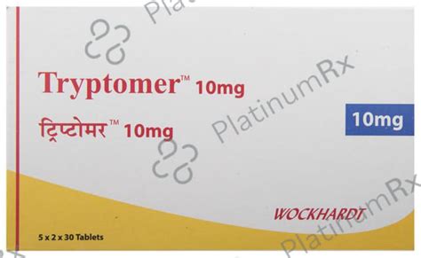 Tryptomer 10mg Tablet 30s | Uses, Price & Substitutes