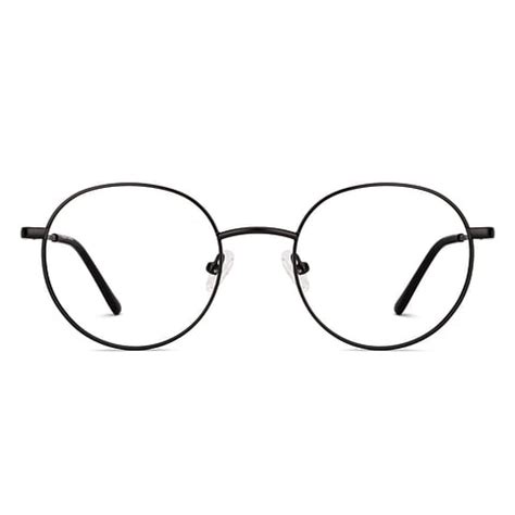 Buy Black Full Rim Round Vincent Chase VC Metal VC E17977 Eyeglasses at ...