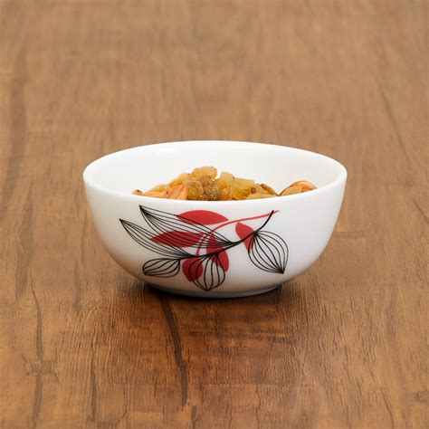 Buy Cosmos-Bella Printed Curry Bowls - Glass - 150 ml - Microwave ...