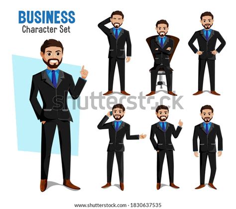 Business Man Character Vector 的图像结果