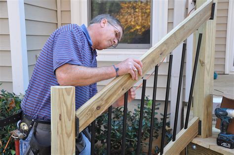 Deck Stair Railings | Diy stair railing, Deck stairs, Deck stair railing