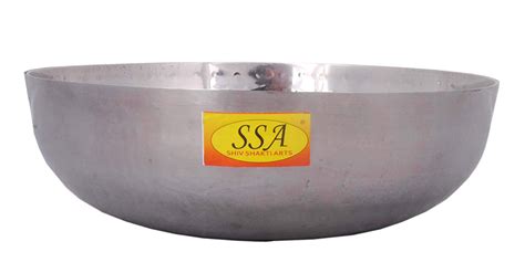 Multi Utility - Heavy Gauge - Stainless Steel Kadhai for Serving & Coo ...