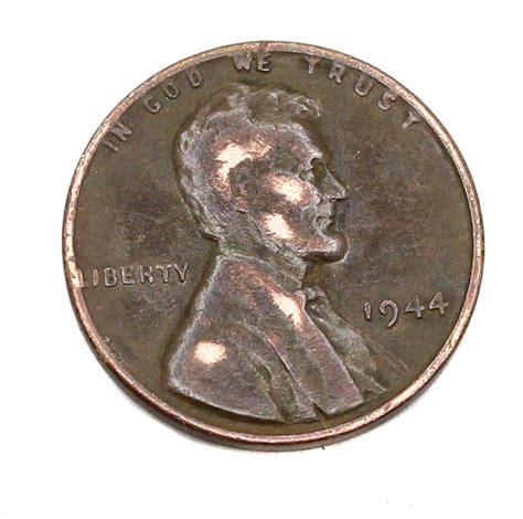 1944 Wheat Penny One Cent L in Liberty Rim Coin No Mint Mark - Etsy