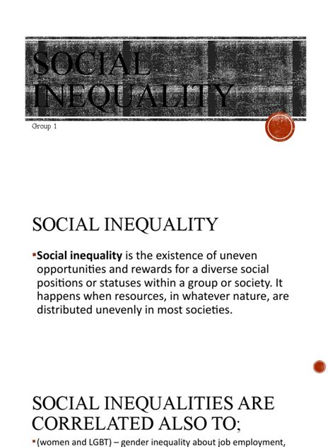 Image result for Social Inequality Explained