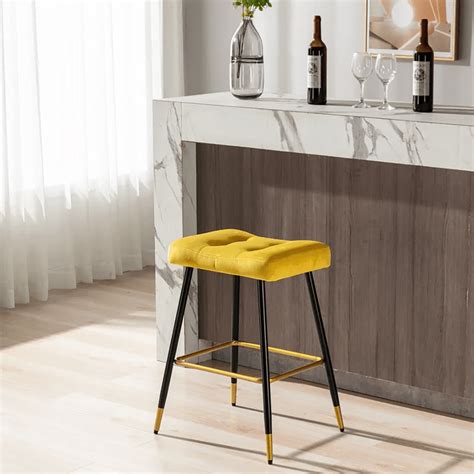 JULIO COUNTER STOOL YELLOW