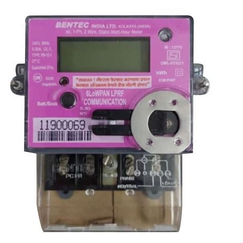 Energy Meter - Benlo Electronic Energy AC Single Phase 2 Wire Static ...