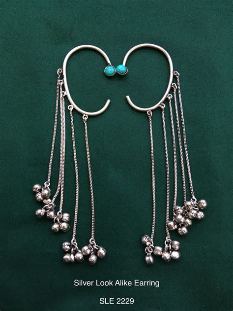 Silver Look Alike Earcuffs – Panaah Jewellery Studio