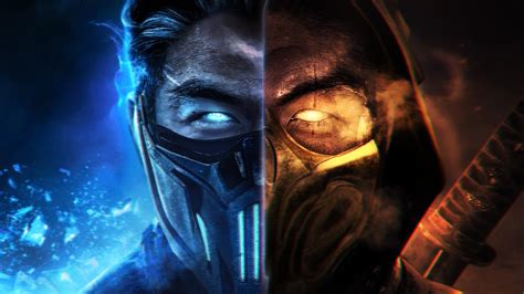Scorpion Vs Sub Zero Mortal Kombat Wallpaper