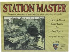Mayfair Games Station Master Strategy & War Board Game - Station Master ...