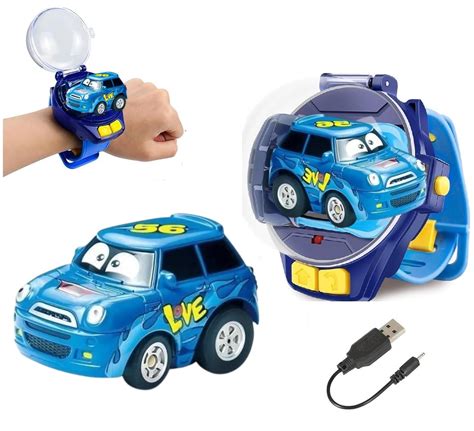 Bestie toys Mini Remote Control Car Watch Toys, 2.4 GHz Cartoon RC ...