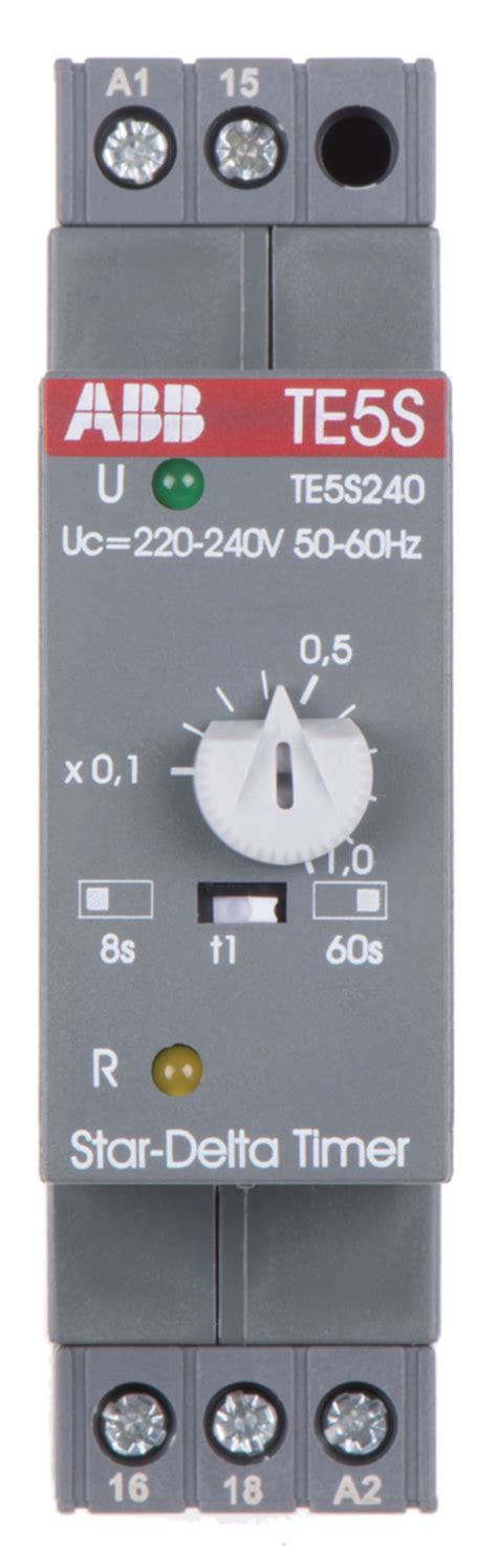 1SBN020010R1003 TE5S-240 ABB | ABB 1SBN Series DIN Rail Mount Timer ...