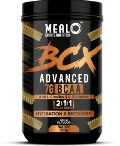 MEALO BCAA Advanced ( 7G ) Supplement for Men & Women | Pre-Workout ...