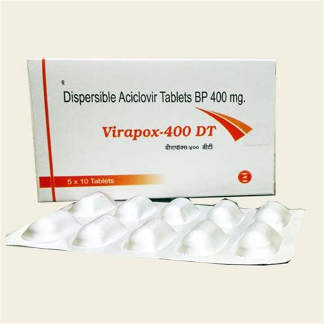 VIRAPOX-400 DT Tablets Paridhi Remedies